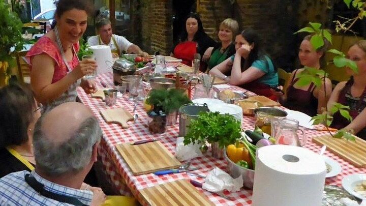 Corfu Private Greek Home-Style Cooking Class with Market Tour