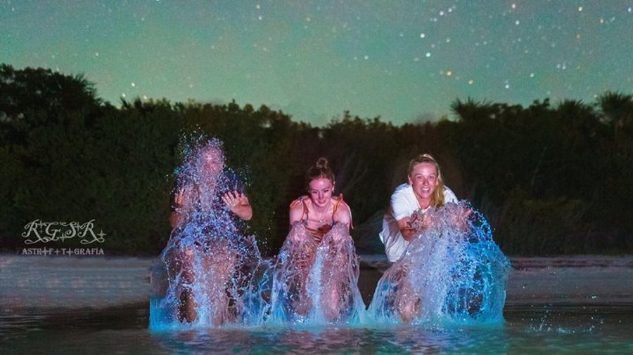 Holbox Island Bioluminescence Small Group Night Kayak Tour