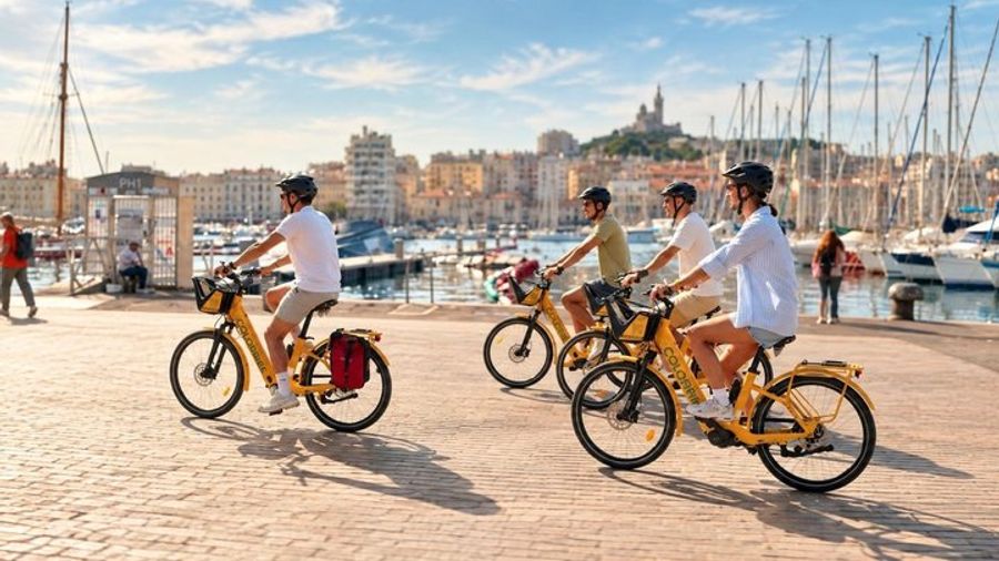 Marseille E-Bike Rental With Self-Guided Itineraries