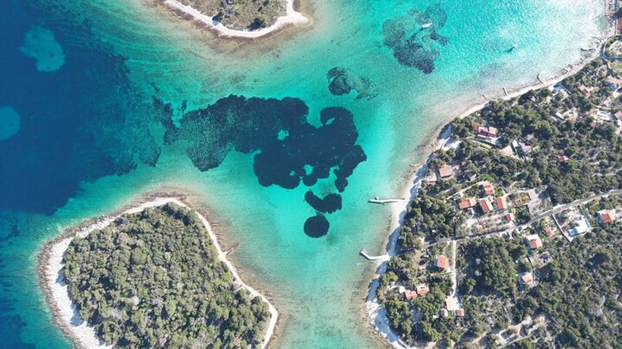 Trogir, Blue Lagoon, and Ciovo Half-Day Boat Tour From Split
