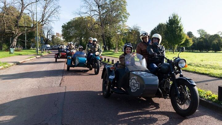 Paris Sightseeing Retro Sidecar Tour, Custom Full-Day Option