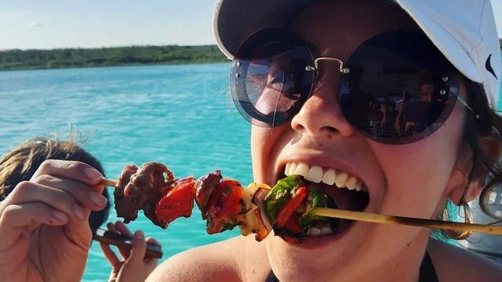 Half-Day Private Boat and BBQ Tour in Bacalar