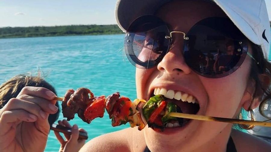 Half-Day Private Boat and BBQ Tour in Bacalar