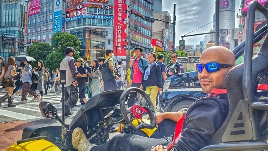 Tokyo Go Kart Tour Shibuya Crossing and Tokyo Tower