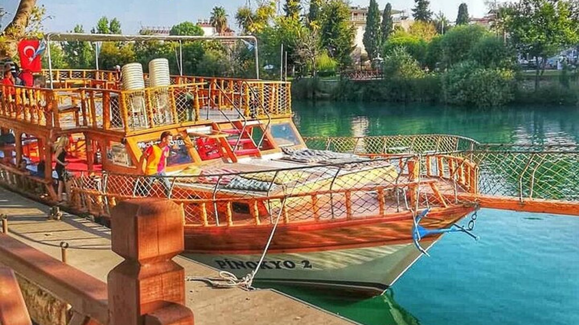 Manavgat River Boat, Bazaar, Waterfall Tour from Belek