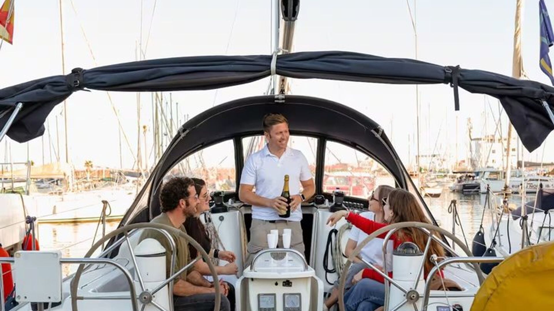 Small group boat ride to sunset
