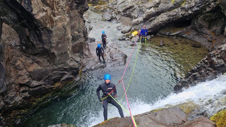 Half-day Canyoning under Vatnajökull