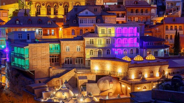 Tbilisi Group Evening Walking & Wine Tasting Tour