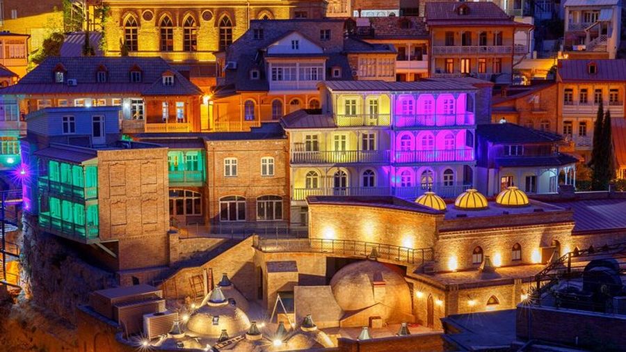 Tbilisi Group Evening Walking & Wine Tasting Tour