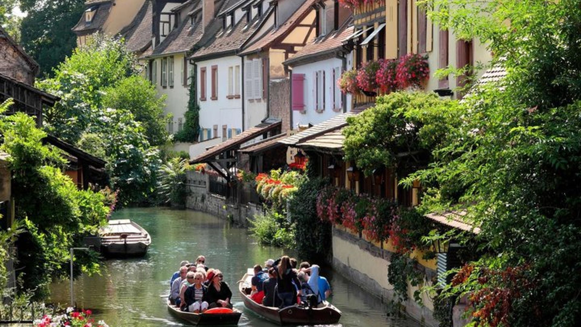 Tour a pie Colmar 2H con pequeño crucero en barco por Venecia