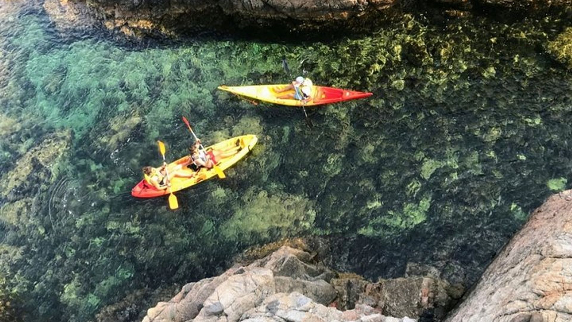 Aventura de kayak y esnórquel desde Playa de Aro