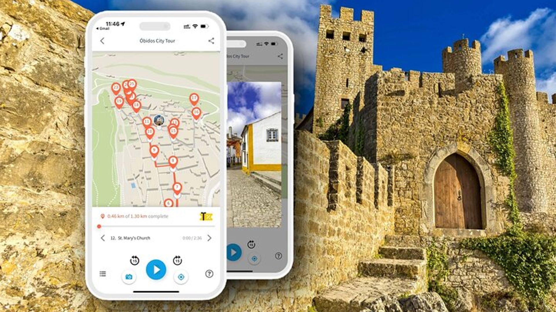 Óbidos Walking Tour with Audioguide on Your Smartphone