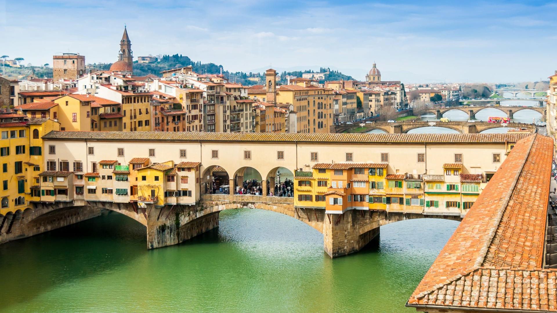 Florence in a Day: Accademia, Uffizi & City Walking Tour with Lunch