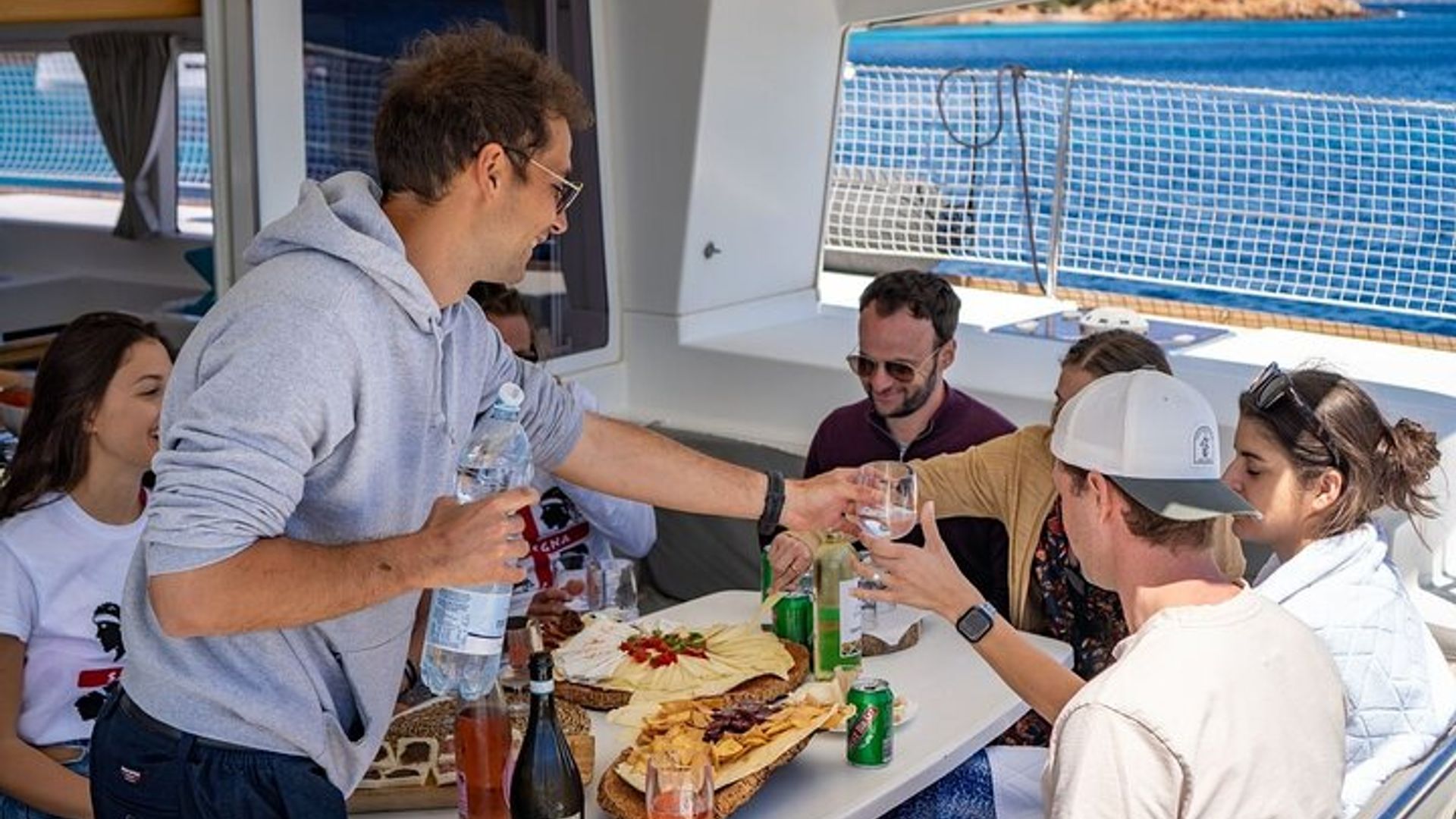 3-Catamaran from Cannigione to the islands of the Archipelago