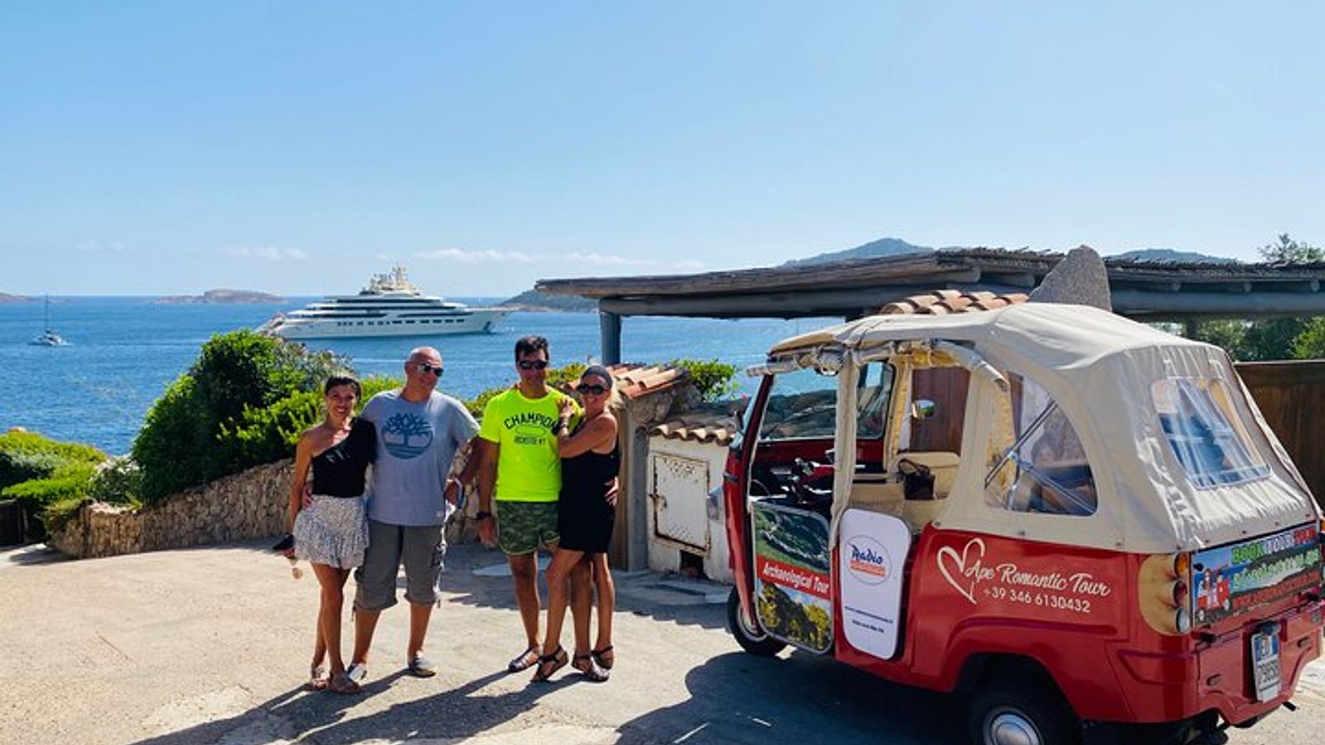 Olbia: Tour Completo pela Cidade em Tuk-Tuk