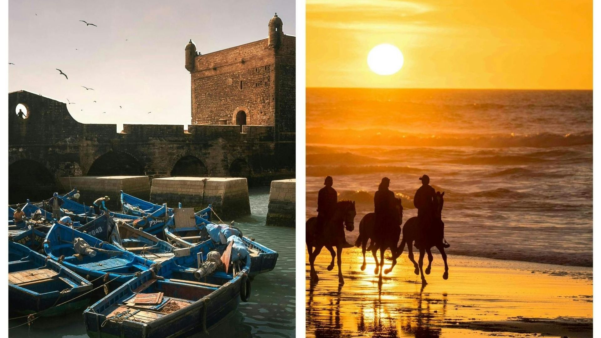 Essaouira excursion with horse ride from Marrakech