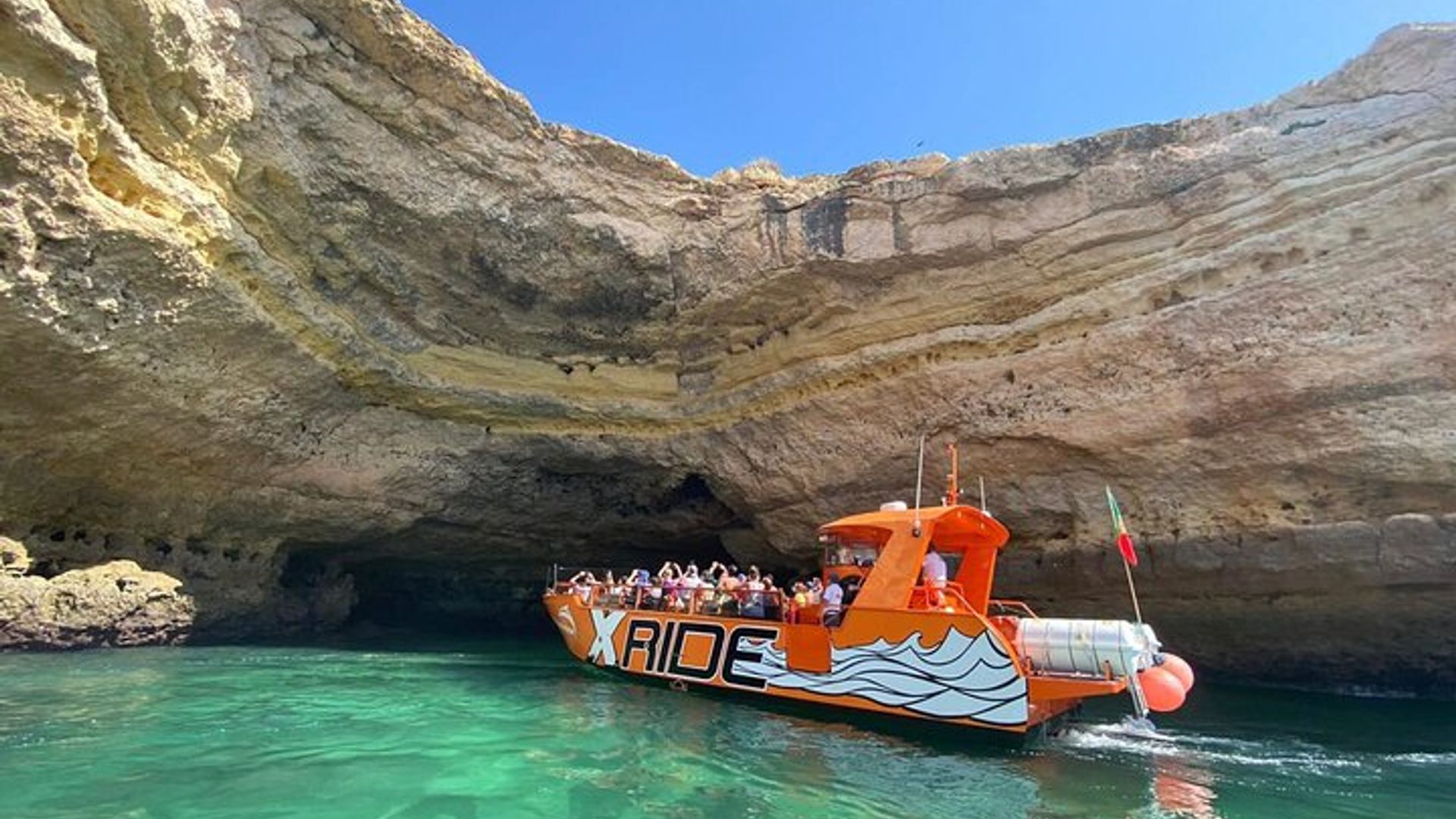 Delfin- und Höhlenkreuzfahrt an der Algarve mit der Benagil-Höhle