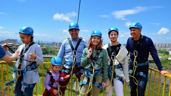 Try the fastest zipline in Armenia