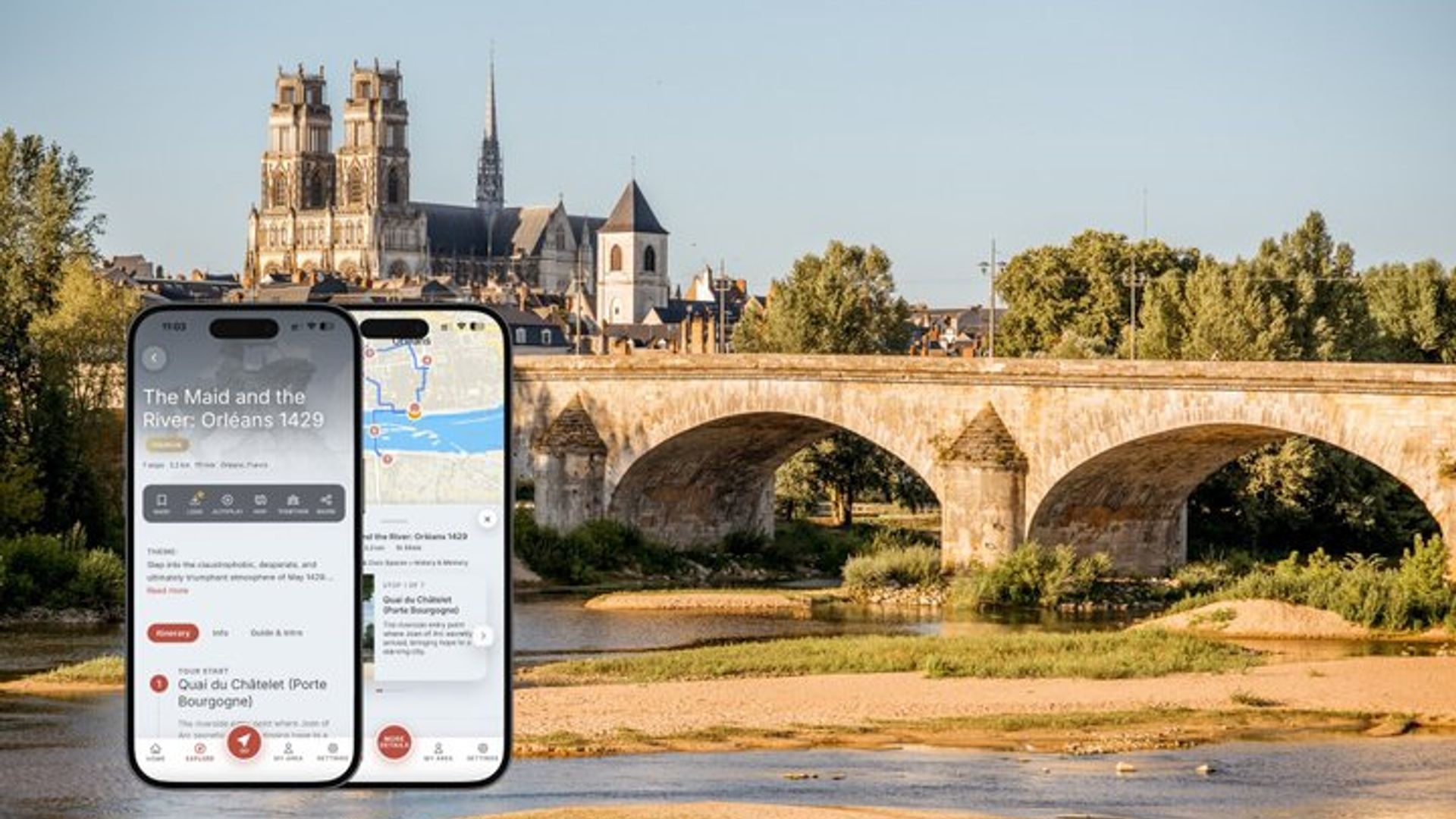 Podcast Tour Orléans 1429 La Pucelle et la Rivière