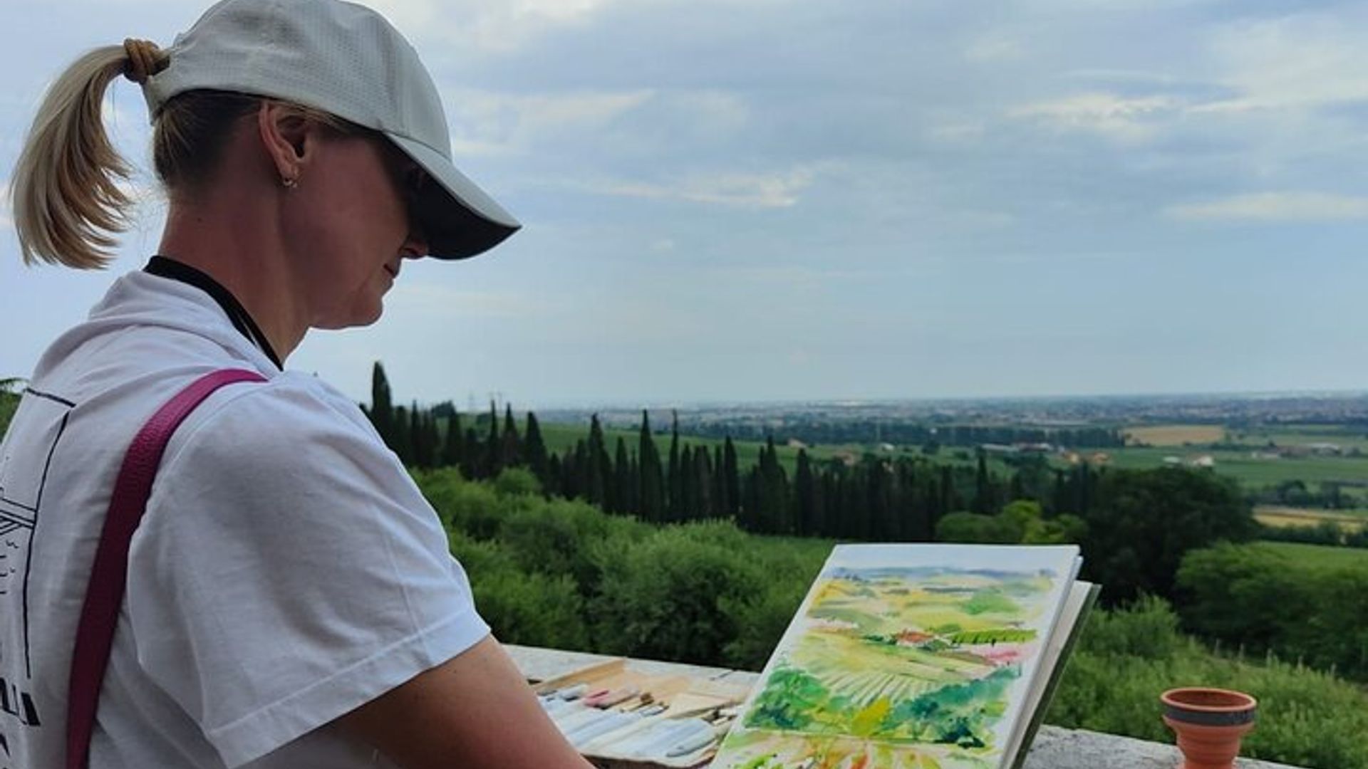 3 Hour Watercolor Private Experience in Verona