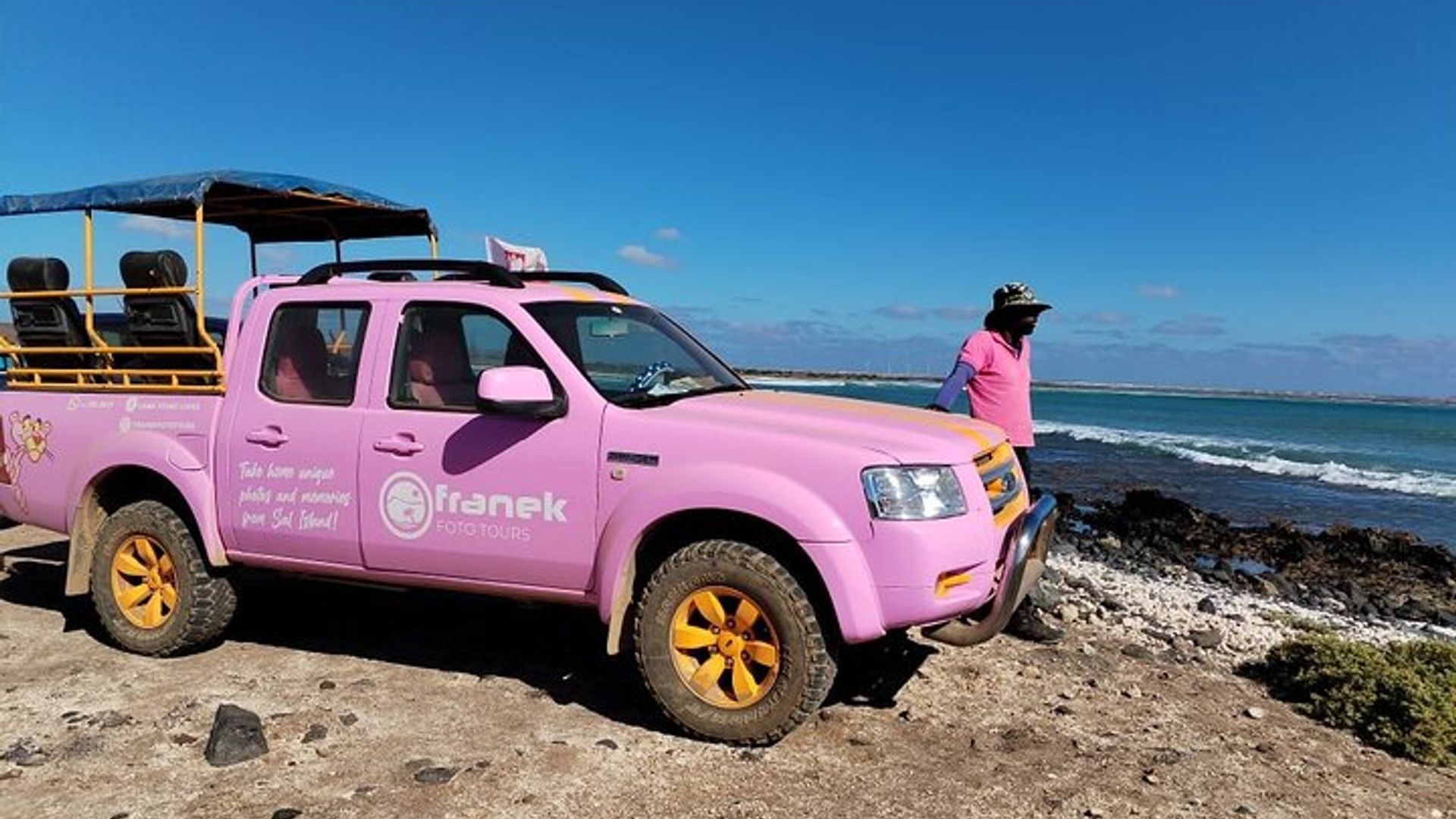 Tour privado de día completo por la isla de Creative Pictures (Off Road inc.)