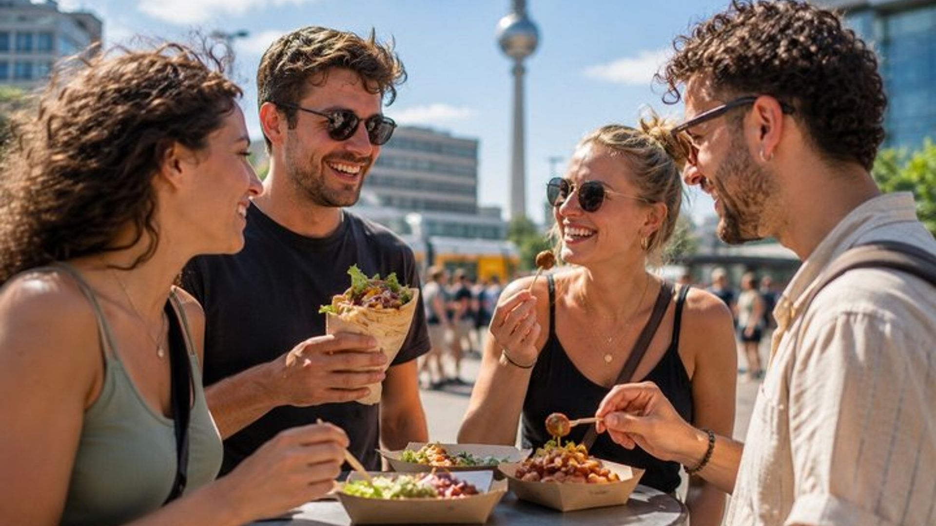 Berlin Autumn Vegetarian Street Food Walking Tour