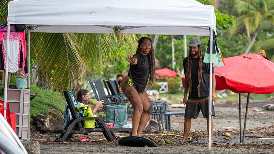 Surf Lesson + Beach day in Jaco Beach!