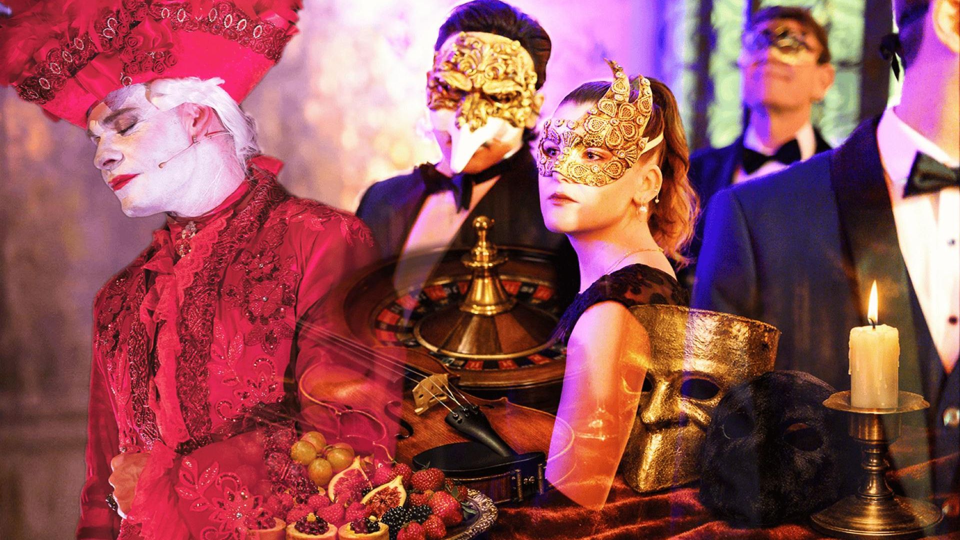 Sinfonie Veneziane Carnival evening with dinner and casino games