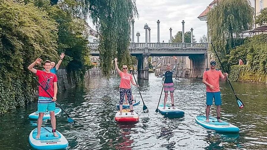 Ljubljana Stand-Up Paddle Boarding Lesson and Tour