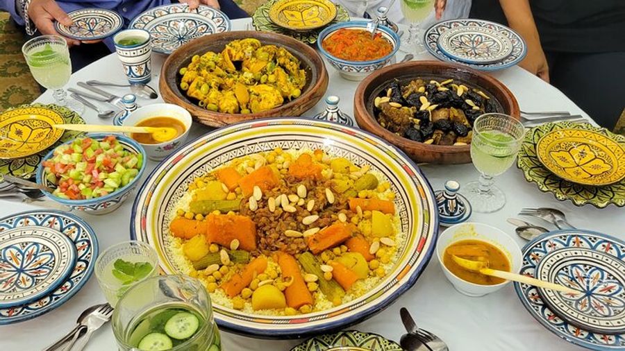 Casablanca Private At-Home Cooking Class with Local Clothes