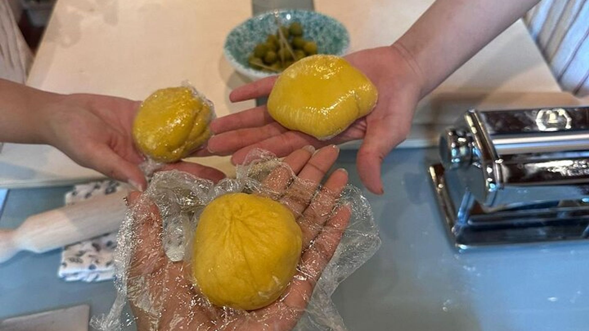 Private and authentic cooking class experience with family