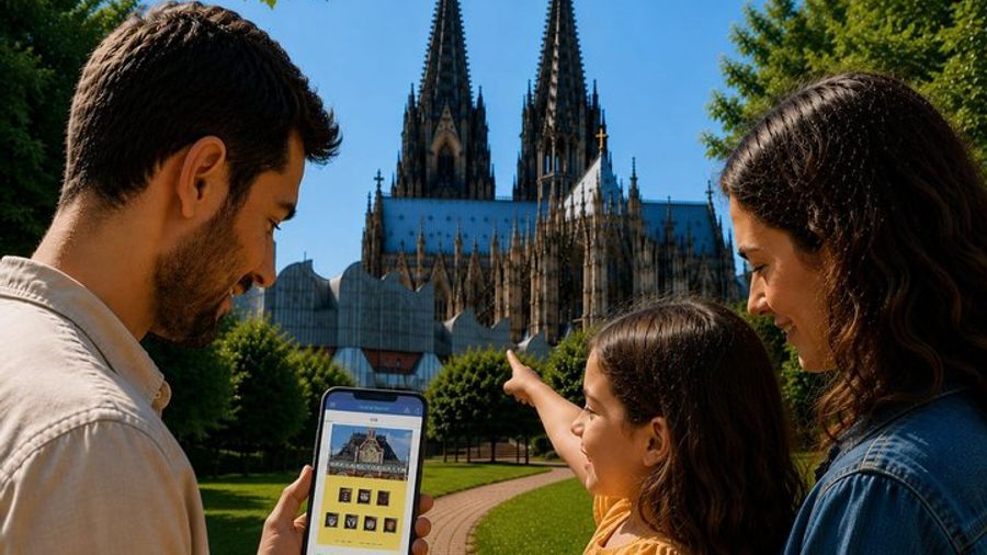 Cologne: Self-Guided City Scavenger Hunt App Game