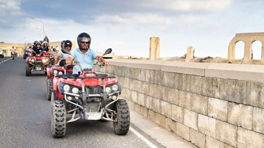 Gozo: Full-Day Guided Quad Bike Tour from Malta + Boat Ride + Lunch