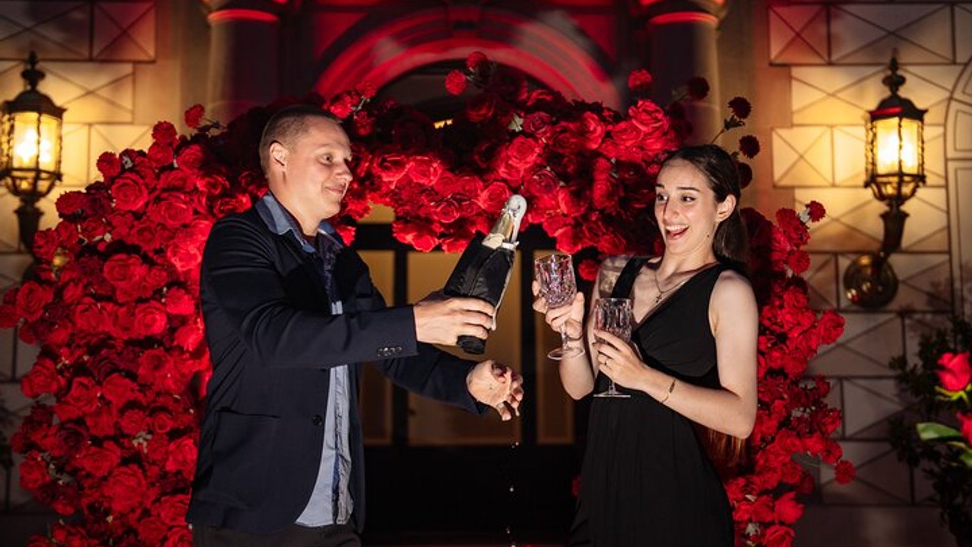 Marriage Proposal in Barcelona with Photoshoot and Wine
