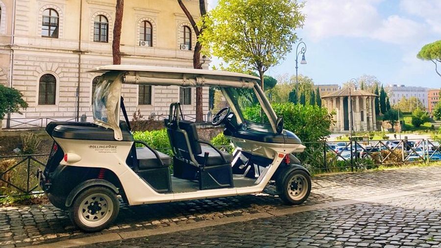 Rome: City Sightseeing Private Customized Golf Cart Tour