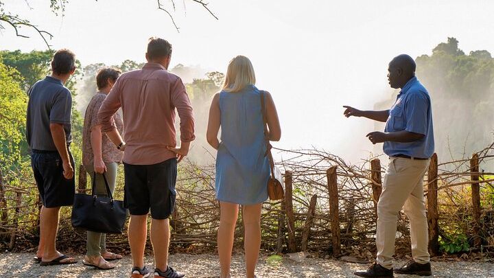 Guided Tour of The Falls Zimbabwe Side