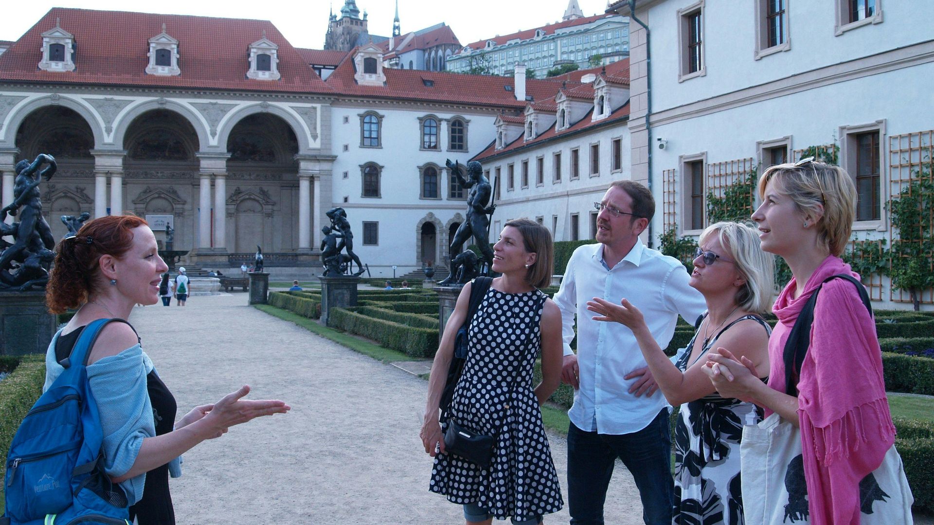 Prague Renaissance and Baroque gardens tour with a friendly historian