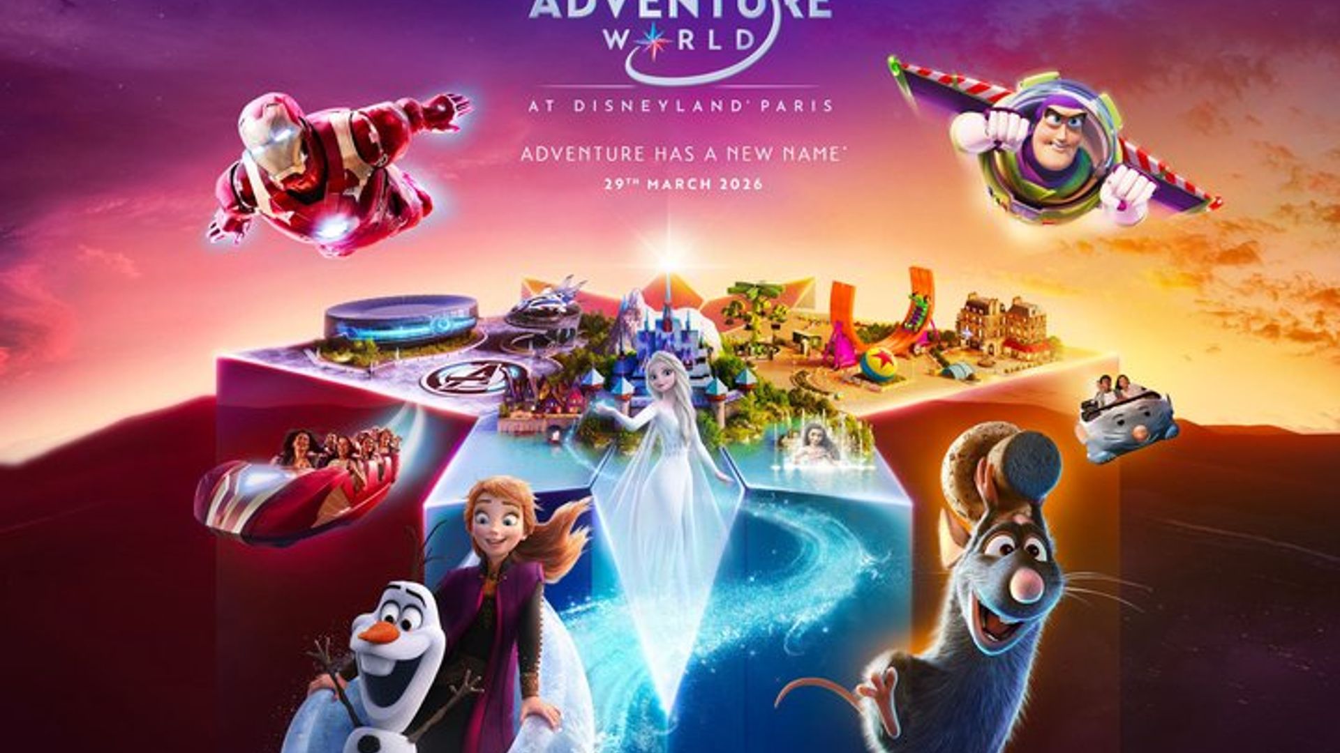 Disneyland Paris 2 -, 3 -, ou 4 - Billet Day Park-Hopper