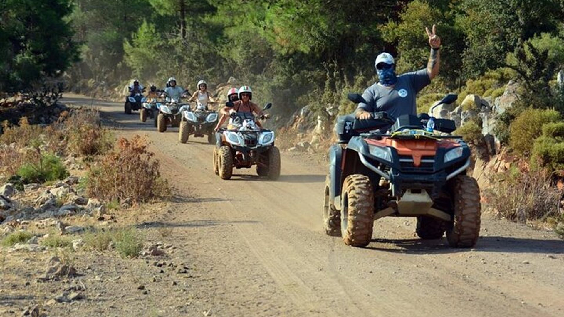 ATV Quad Safari Tour with Off-Road & Roundtrip Transfer from Side