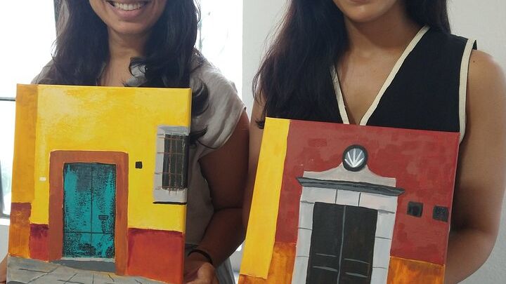 One Painting in One Day, Doors of San Miguel