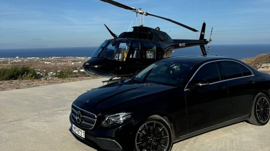 Santorini Luxury Private Airport, Port & Hotel Transfer