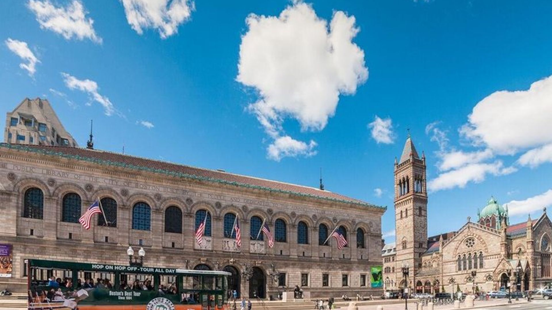 Boston Hop-On Hop-Off Chariot 1 - ou 2 - Day Pass avec 13 arrêts