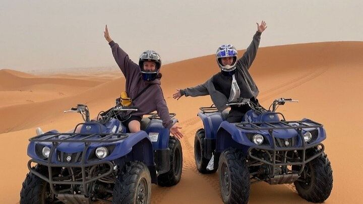 Sahara ATV Quad & buggy in Merzouga Desert & Sandboarding