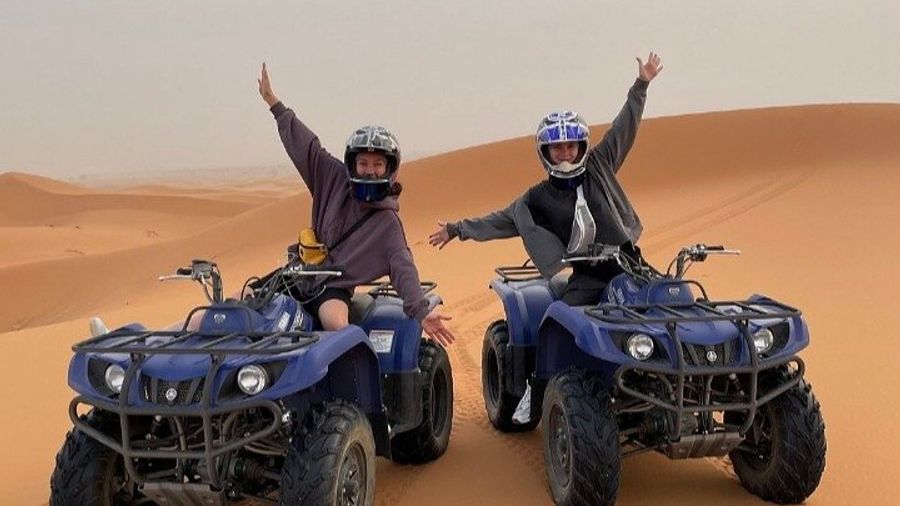 Sahara ATV Quad & buggy in Merzouga Desert & Sandboarding