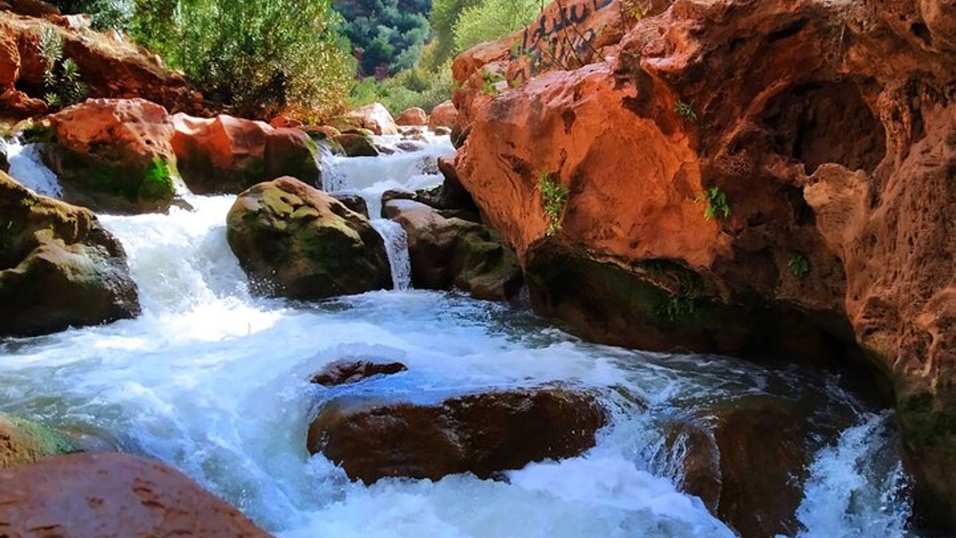 Day Trip to Ouzoud Waterfalls with Guide and Boat Trip