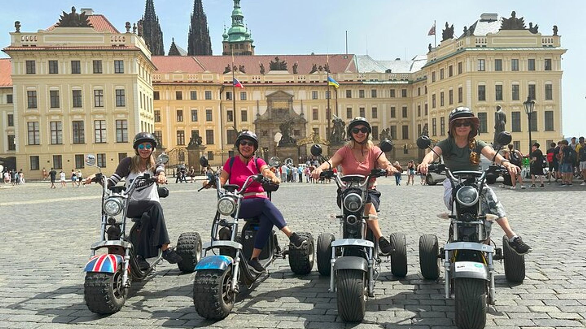 Prague Electric Tricycle Group Tour