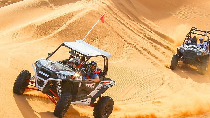 Doha Desert Safari Quadbike Dune Bashing Camel Ride Island Sea