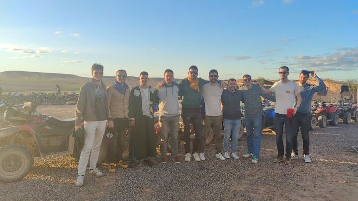 Agafay Desert Tour from Marrakech Quad Dinner and Camel Riding