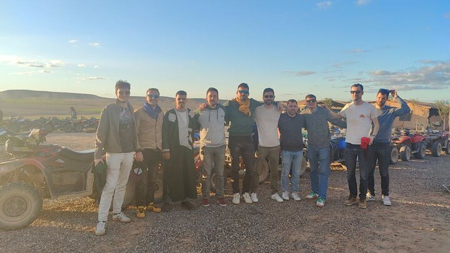 Agafay Desert Tour from Marrakech Quad Dinner and Camel Riding