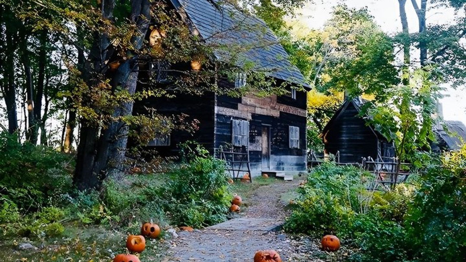 Visite des lieux de tournage du film Salem Hocus Pocus